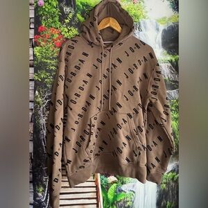 Men's Air Jordan Hoodie Jacket
Basketball  SMALL  Brown Black All Over